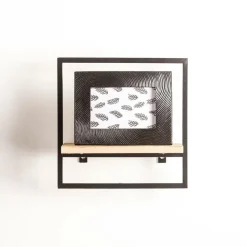 Étagères Murales^CASA MIX&MATCH Étagère à Suspendre Noir, Naturel