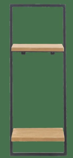 Étagères Murales^CASA MIX&MATCH Étagère à Suspendre Noir, Naturel