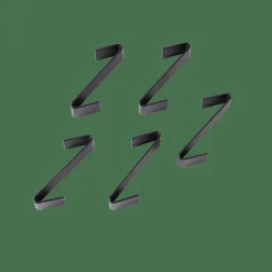 Decoration Murale^CASA MODULAR 5 Crochets S Noir