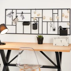 Decoration Murale|Étagères Murales^CASA MODULAR Set De 7 Crochets Noir