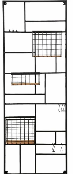 Decoration Murale|Étagères Murales^CASA MODULAR Set De 7 Crochets Noir