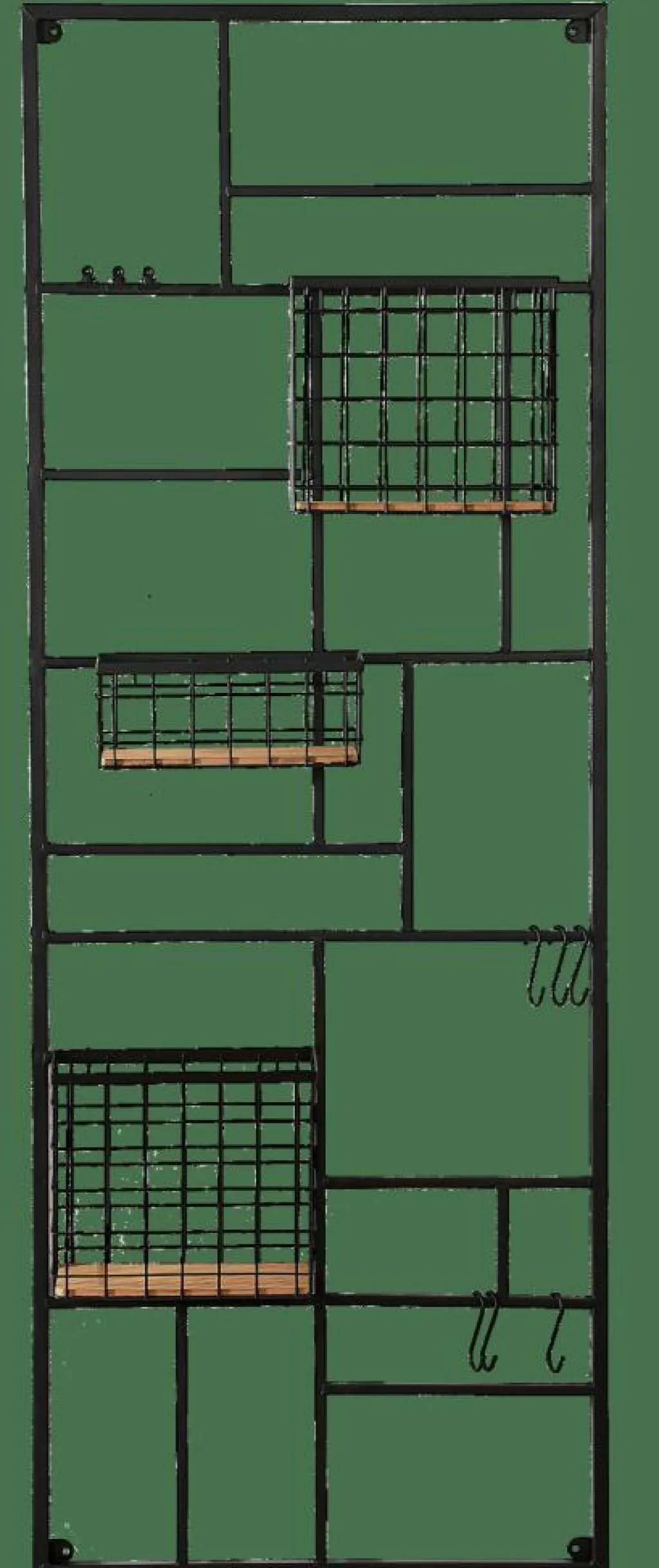 Decoration Murale|Étagères Murales^CASA MODULAR Étagère Murale Noir