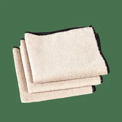 Torchons^CASA MULTI Chiffon Microfibre Set De 3 Beige