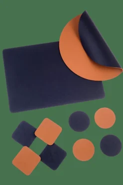 Sets De Table^CASA NAPPA Set De Table Noir, Brun