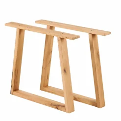 Tables À Manger^CASA NEW OAK Pieds De Table A Noir