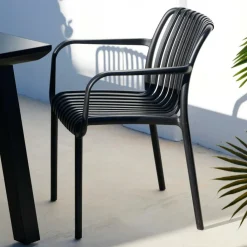 Chaises De Jardin^CASA NOMI Chaise Noir