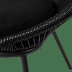 Fauteuils De Jardin^CASA PAPAYO Chaise Lounge Noir