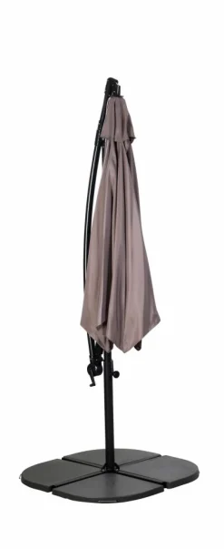 Pieds De Parasol Et Dalles^CASA PARMA Dalle Remplissable Set De 2 Gris