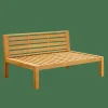 Salon De Jardin^CASA PAULETTE Banc Lounge Naturel