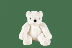 Kids^CASA POLA Ours Blanc Peluche Blanc