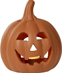 Porte-Bougies|Halloween^CASA PUMPKIN Terre Cuite