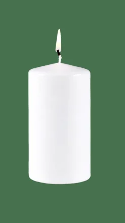 Bougies^CASA PURE Bougie Cylindrique Blanc