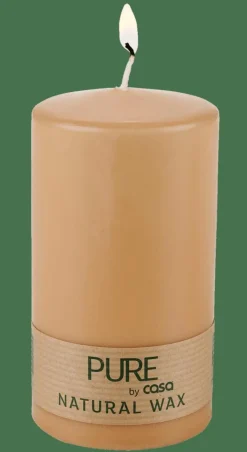 Bougies^CASA PURE Bougie Cylindrique Beige