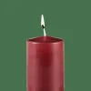 Bougies^CASA PURE Bougie Cylindrique Rouge Foncé