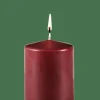 Bougies^CASA PURE Bougie Cylindrique Rouge Foncé