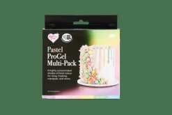 Alimentation^CASA RAINBOWDUST 6 Gels Colorants Pâte à Sucre Couleurs Pastel Diverses Couleurs