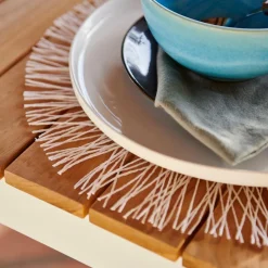 Sets De Table^CASA RAMI Set De Table Blanc