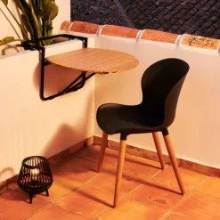 Ensembles De Balcon^CASA RAVA Table Pliante Table De Balcon Naturel