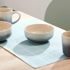 Sets De Table^CASA RECYCLE Set De Table Anthracite