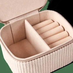 Armoires À Bijoux^CASA RIBS Boîte à Bijoux Blanc Cassé