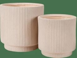 Pots De Jardin^CASA ROMA CREME Pot De Jardin Crème