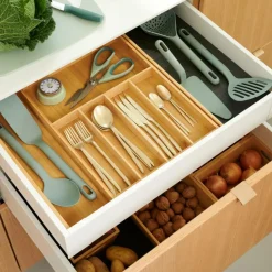 Ménagères^CASA ROXANNE Couverts 16 Pièces Doré Clair