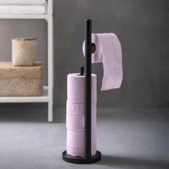 Accessoires Wc^CASA SHADOW Organisateur De Toilette Noir