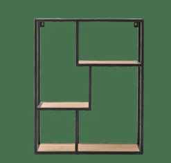 Étagères Murales^CASA TRAPP Étagère à Suspendre Noir