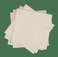 Serviettes^CASA UNI Set De 20 Serviettes Beige