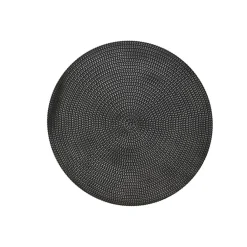 Serviettes^CASA UNI Set De 20 Serviettes Noir