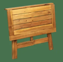 Tables Bistrot|Tables De Jardin^CASA UTAH Table Pliante Brun