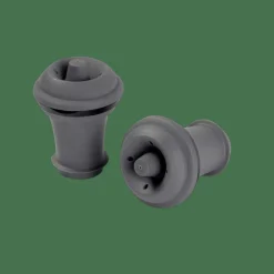 Vin Accessoires^CASA VACUVIN Bouchons à Vin Set De 2 Gris