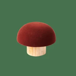 Automne^CASA VELVET Champignon Naturel, Bordeaux, Multicolore