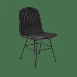 Chaises De Salle À Manger|Chaises De Jardin^CASA VIENNA Chaise De Salle à Manger Noir