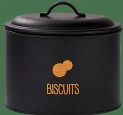 Boîtes Métalliques|Boîtes De Conservation^CASA VIRA Boîte Pour Biscuits Noir