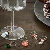 Cocktail Accessoires^CASA X-MAS Marque Verre Set De 6 Multicolore
